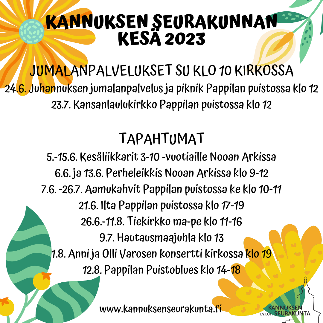 Kesätoiminnan esite