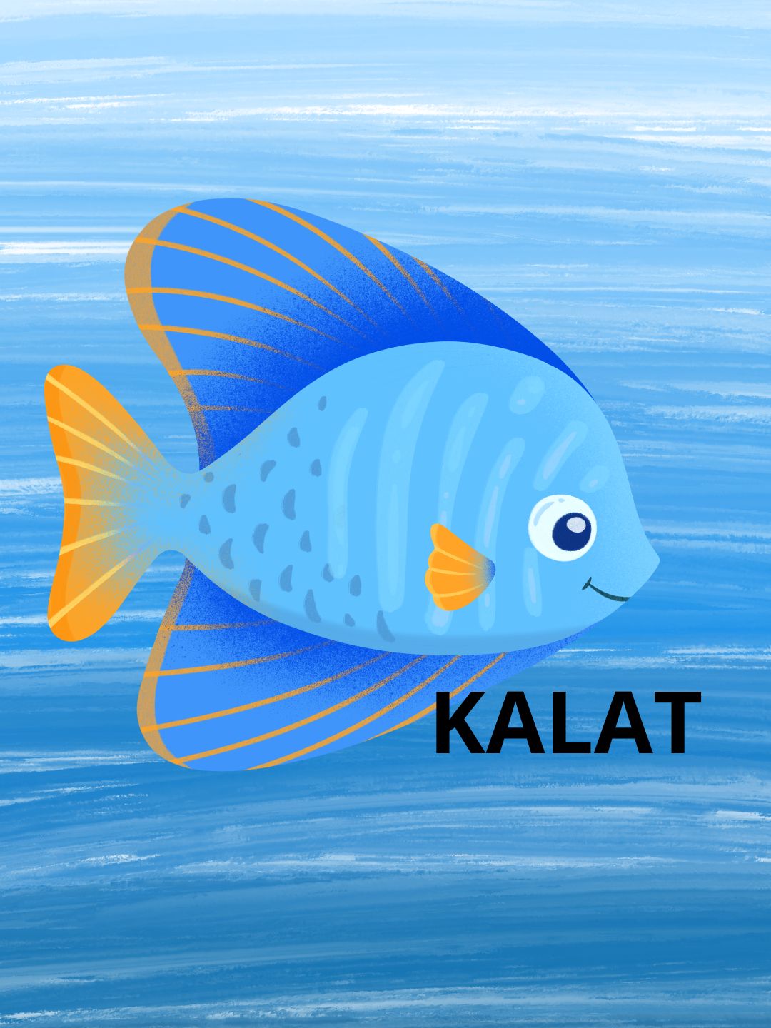 Kala ui vedessä