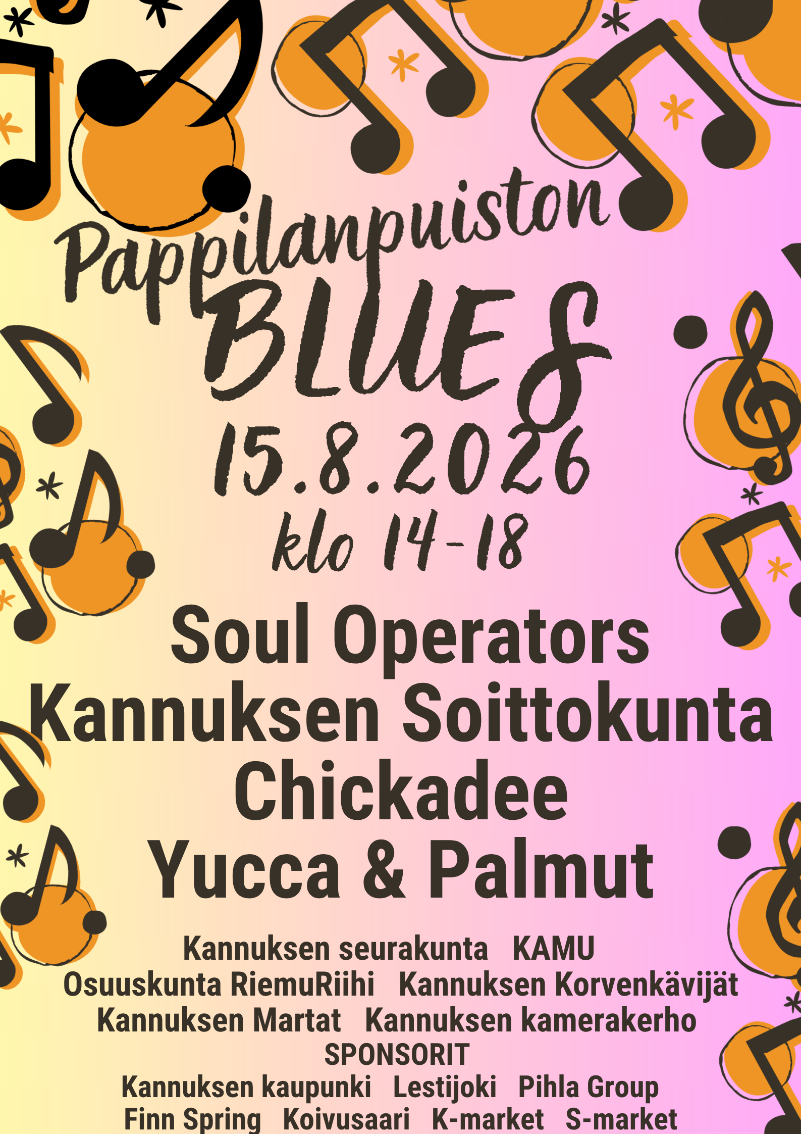 Pappilanpuiston Blues la 15.8. klo 14-18