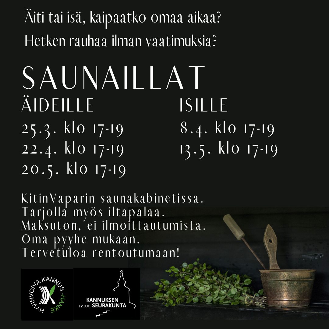 Saunailtojen mainos