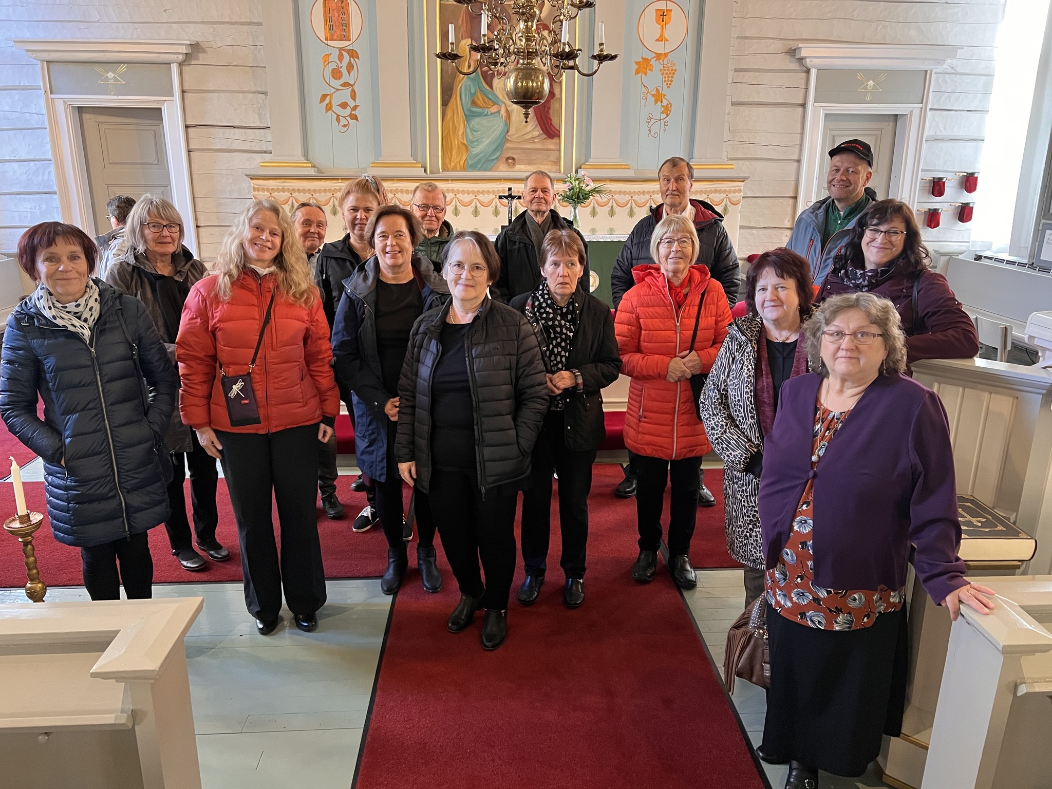 Kuva kirkkokuorosta